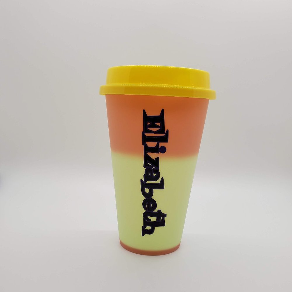 Custom Name 16oz Color Change Coffee/Tea Cup